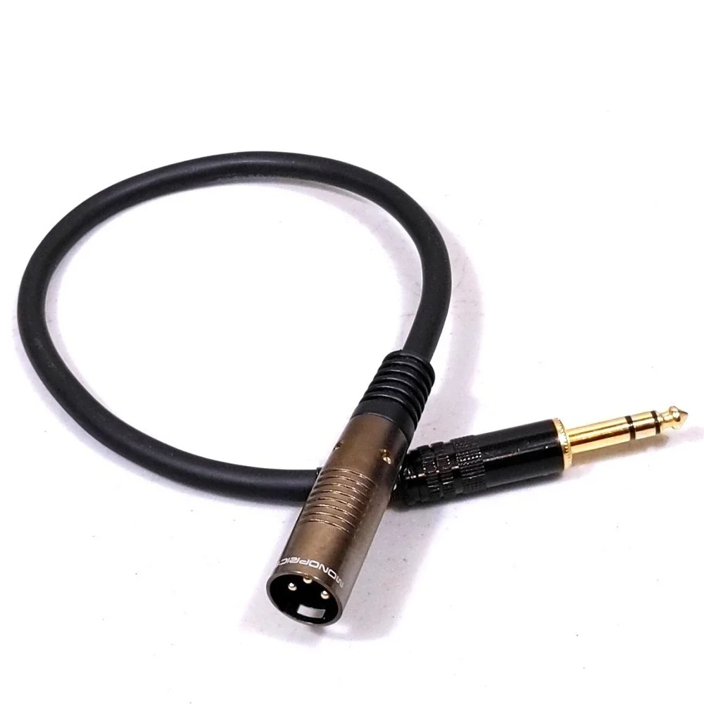 Monoprice 1.5ft XLR Male to 1/4